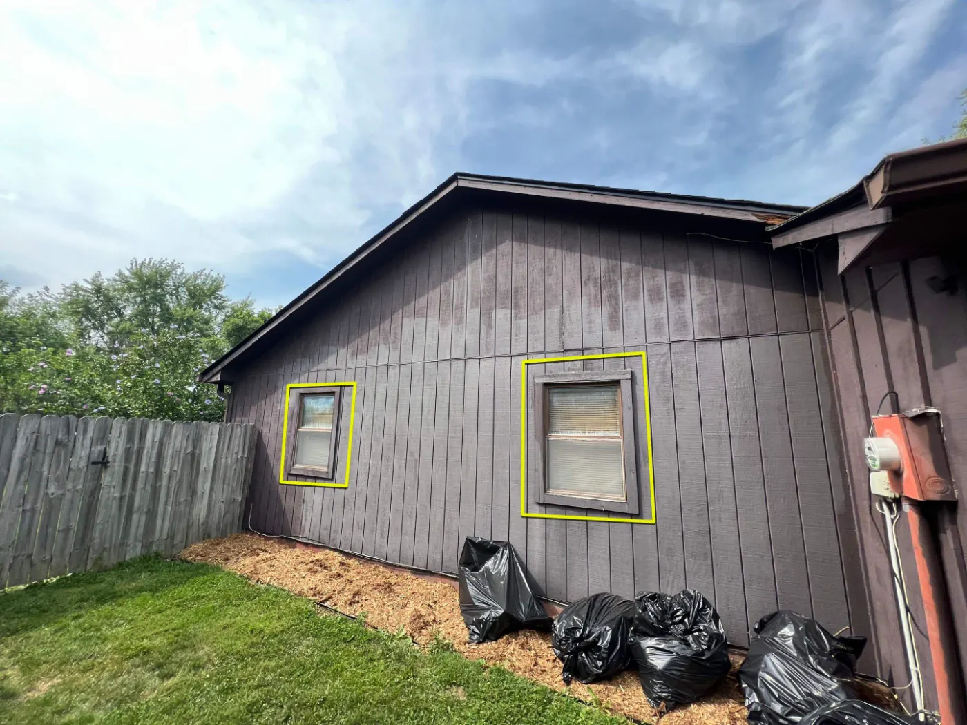 Energy-efficient windows installed in a Heartland Crossing home